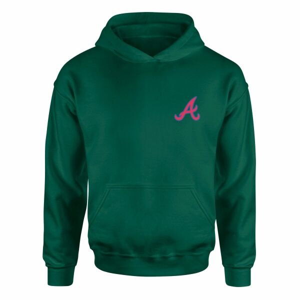 Atlanta Braves Hoodie XL - Nefti Yeşili