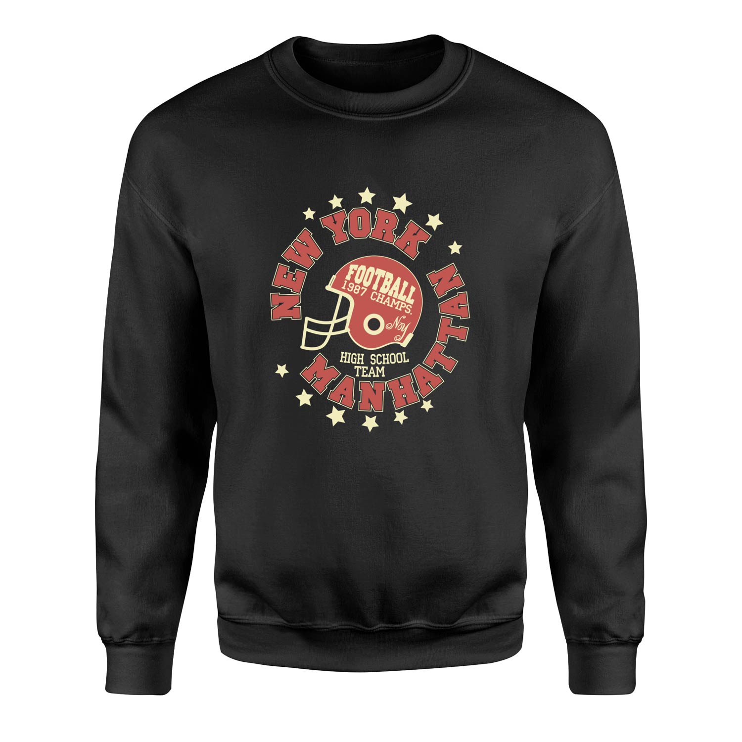 New York Manhattan Sweatshirt XXL - Siyah
