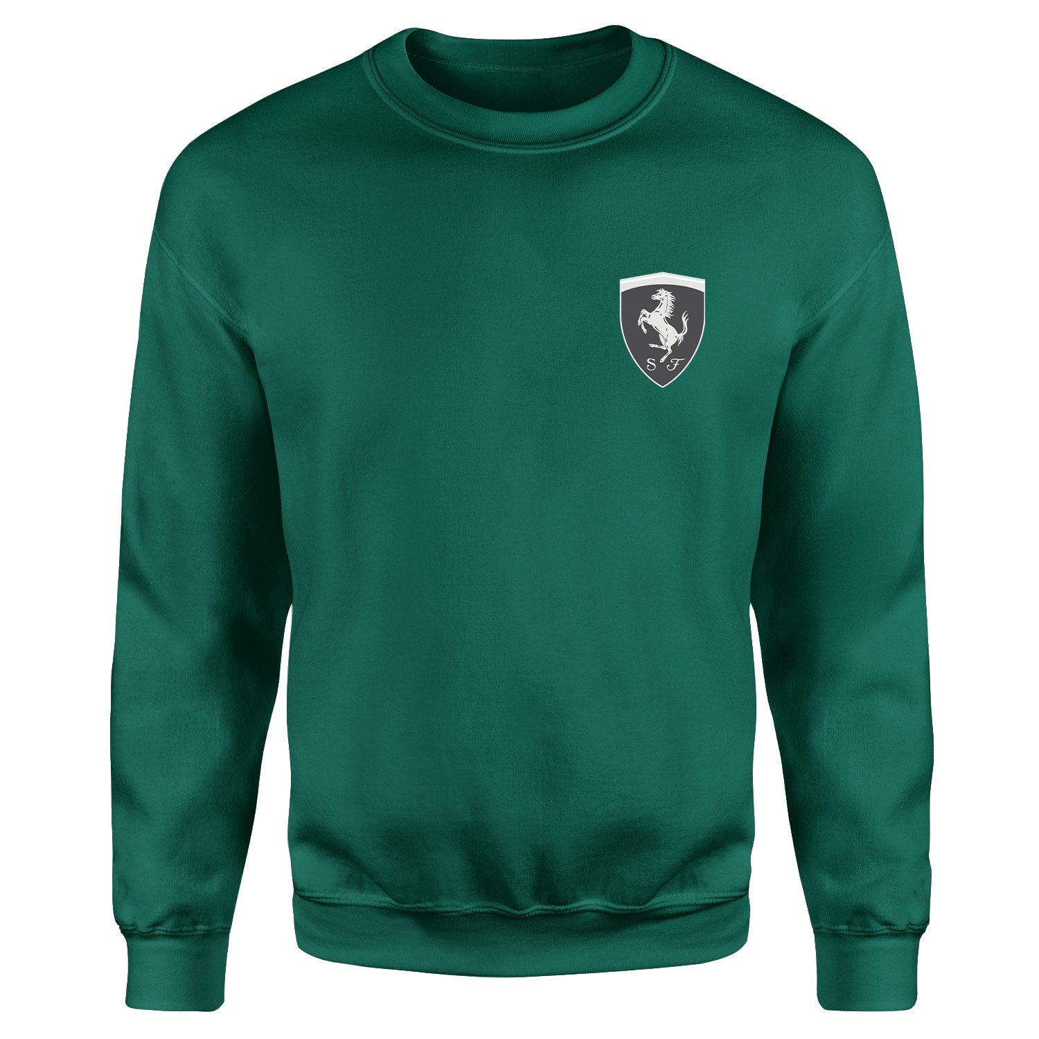 Scuderia Ferrari Muted Black Sweatshirt M - Nefti Yeşili
