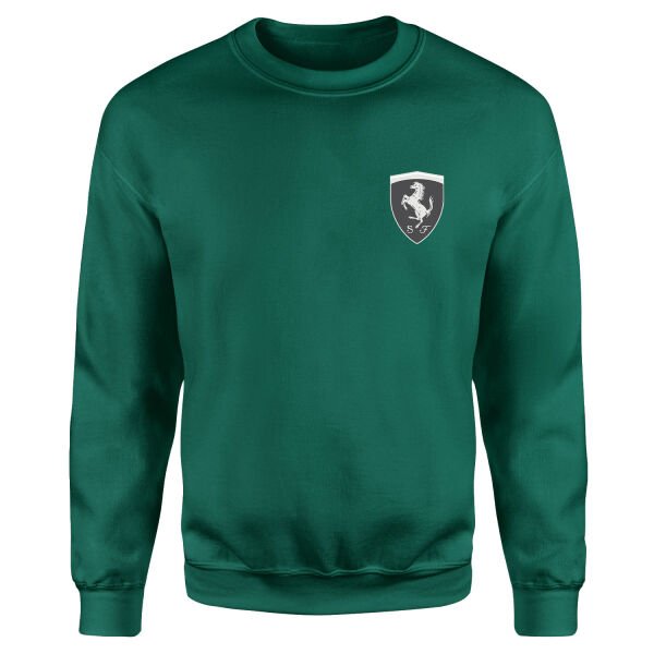 Scuderia Ferrari Muted Black Sweatshirt M - Nefti Yeşili