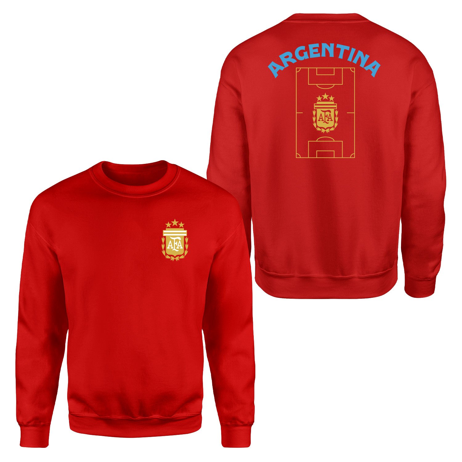 Arjantin Dünya Kupası 2026 Sweatshirt XXL - Kırmızı