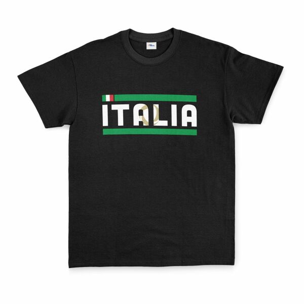 Italia Tişört S - Siyah