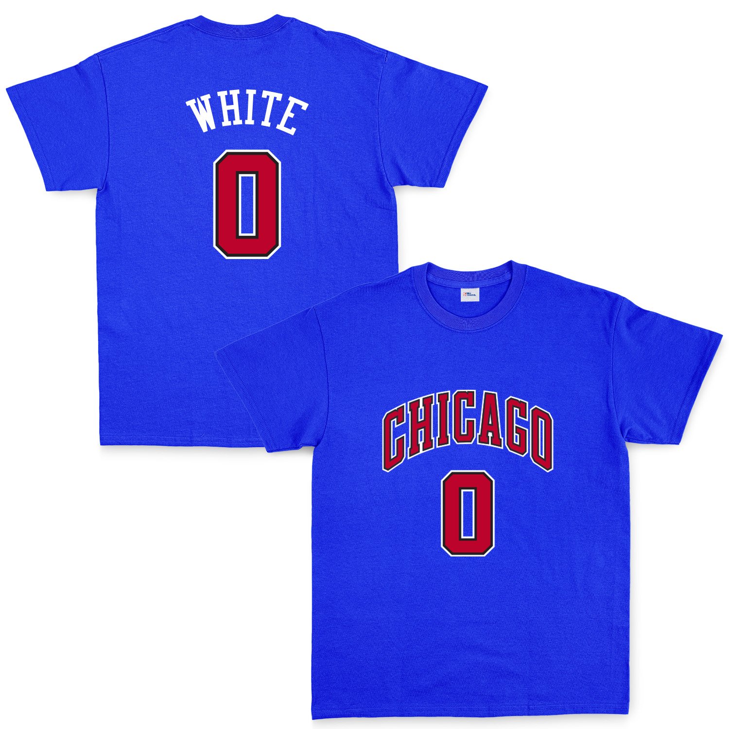 Coby White Chicago 0 Forma Tişört M - Mavi