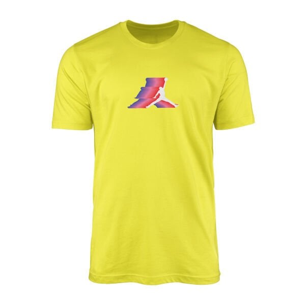 Air Jordan Gradient Tişört S - Sarı