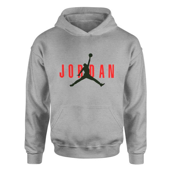 Air Jordan Classic Hoodie M - Gri