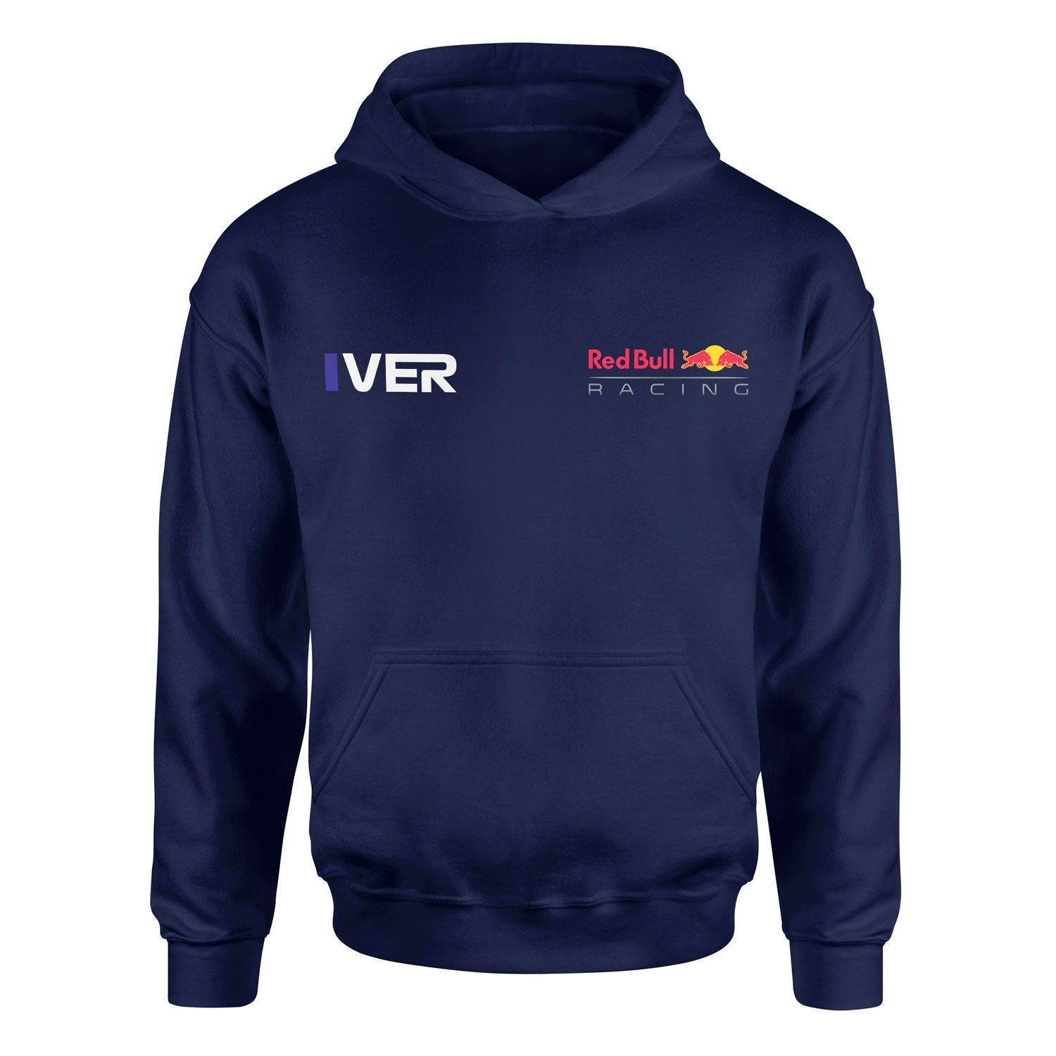 Max Verstappen #VER ID RB Racing Hoodie M - İndigo Mavisi