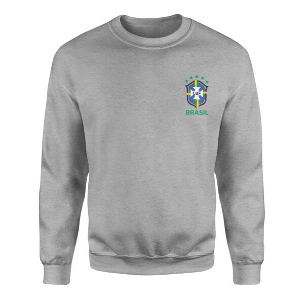 Brezilya Sweatshirt S - Gri