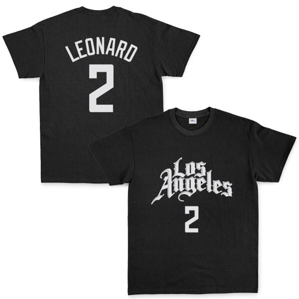 Kawhi Leonard Forma Tişört L - Siyah | OUTLET