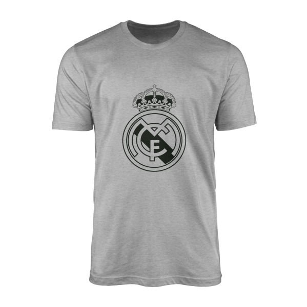 Real Madrid Shield Tişört S - Gri