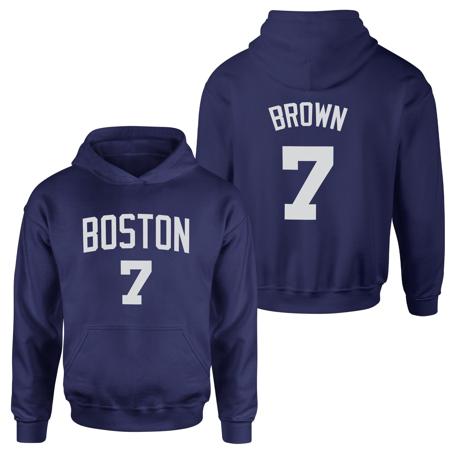 Jaylen Brown 24/25 Forma Hoodie L - İndigo Mavisi