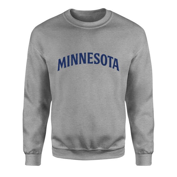 Minnesota Sweatshirt L - Gri