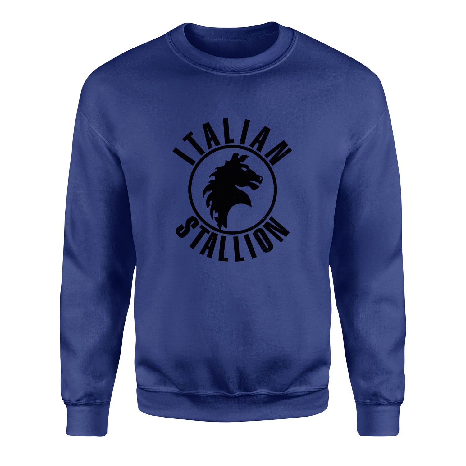 Italian Stallion Sweatshirt M - İndigo Mavisi