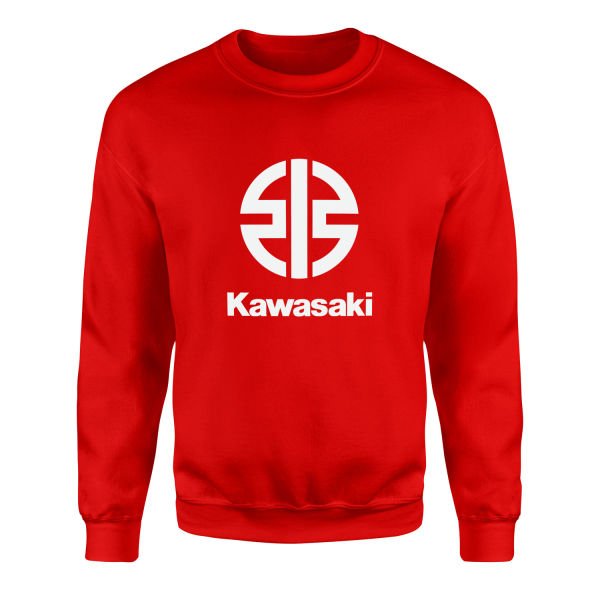 Kawasaki Sweatshirt S - Kırmızı