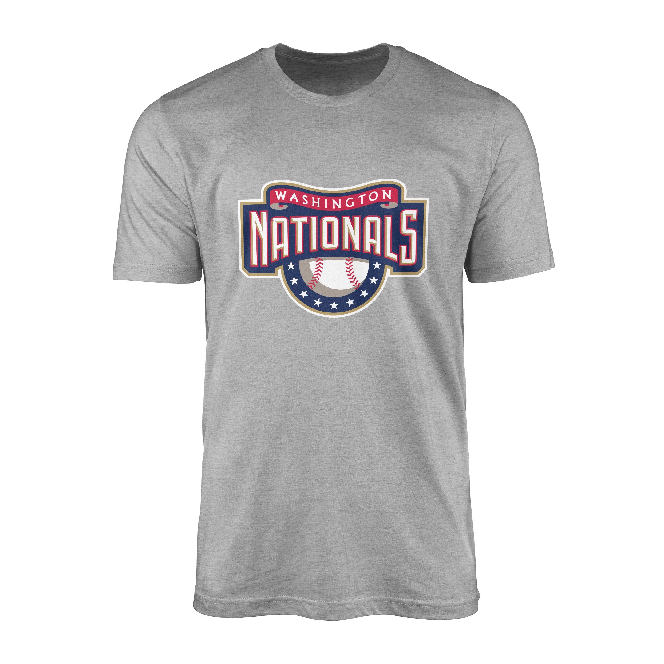 Washington NATIONALS Retro Tişört M - Gri