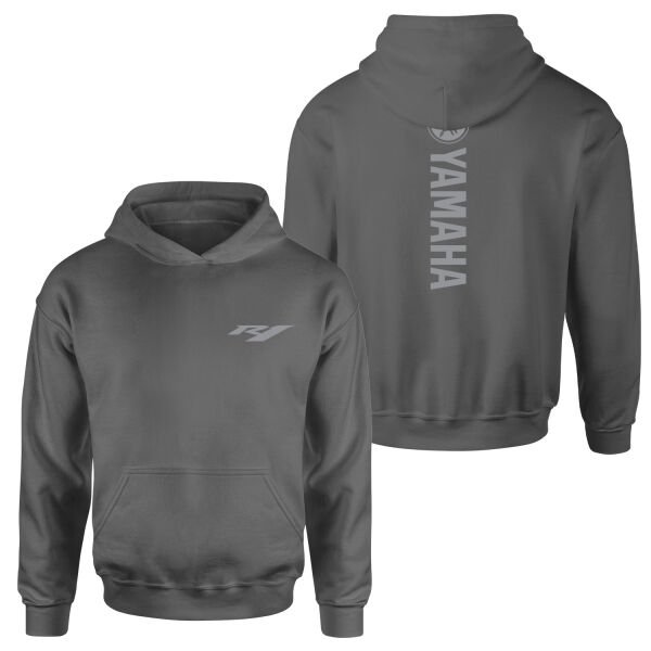 Yamaha R1 Hoodie L - Füme