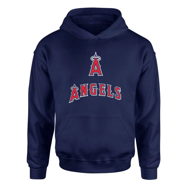 LA Angels Hoodie S - İndigo Mavisi