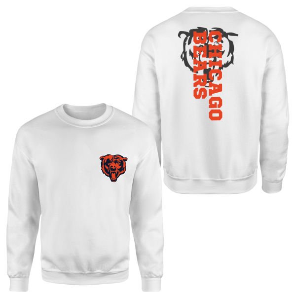 Chicago Bears NFL SE Sweatshirt S - Beyaz