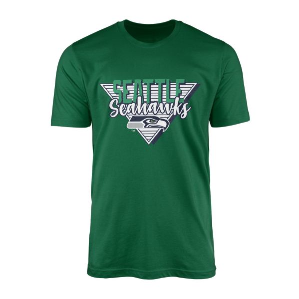 Seattle Seahawks V Tişört L - Nefti Yeşili