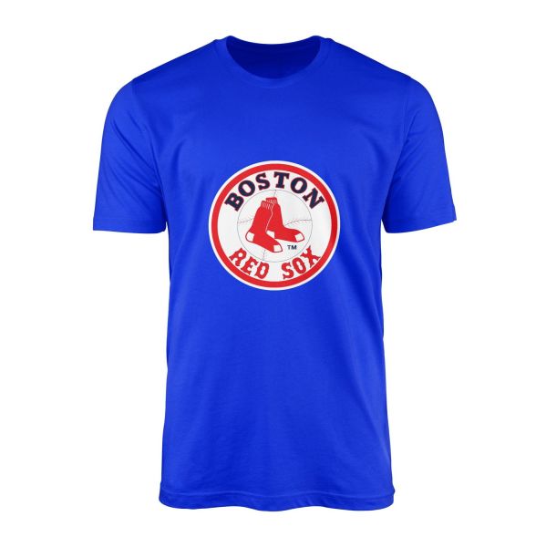 Boston RED SOX Baseball Tişört XL - Mavi