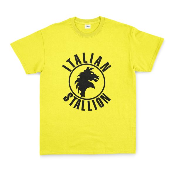 Italian Stallion Tişört L - Sarı