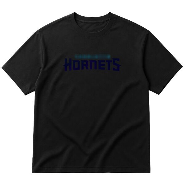 Hornets B Oversize Tişört L - Siyah