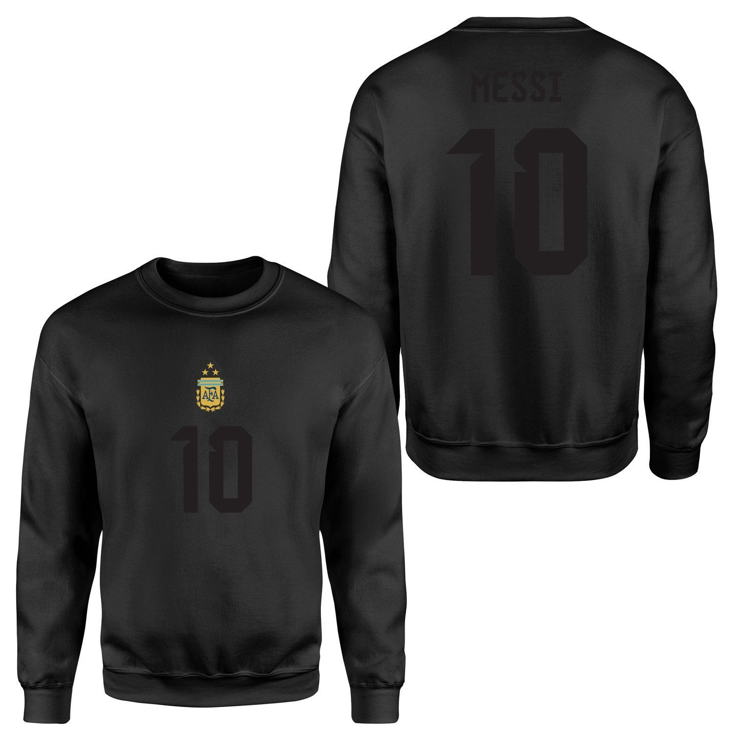 Lionel Messi Forma Sweatshirt XXL - Siyah
