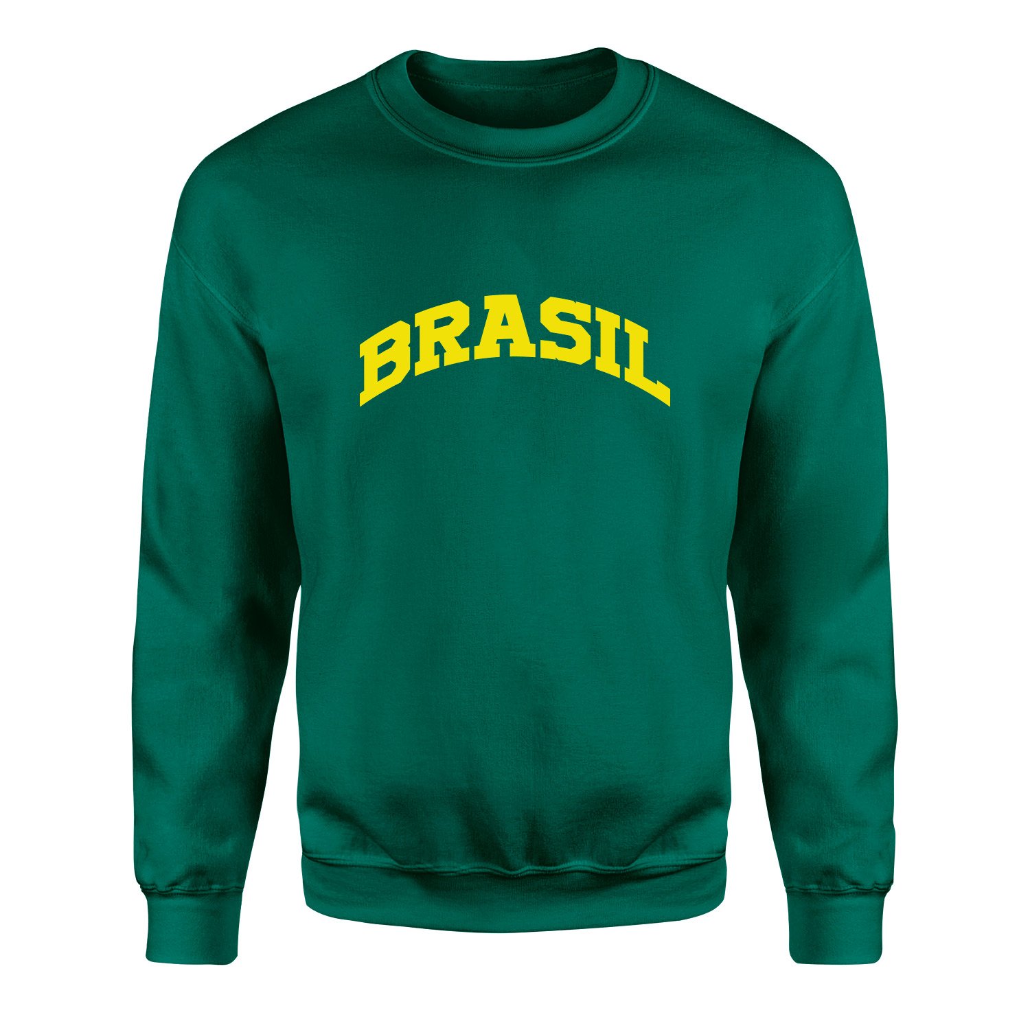 BRASIL Sweatshirt L - Nefti Yeşili