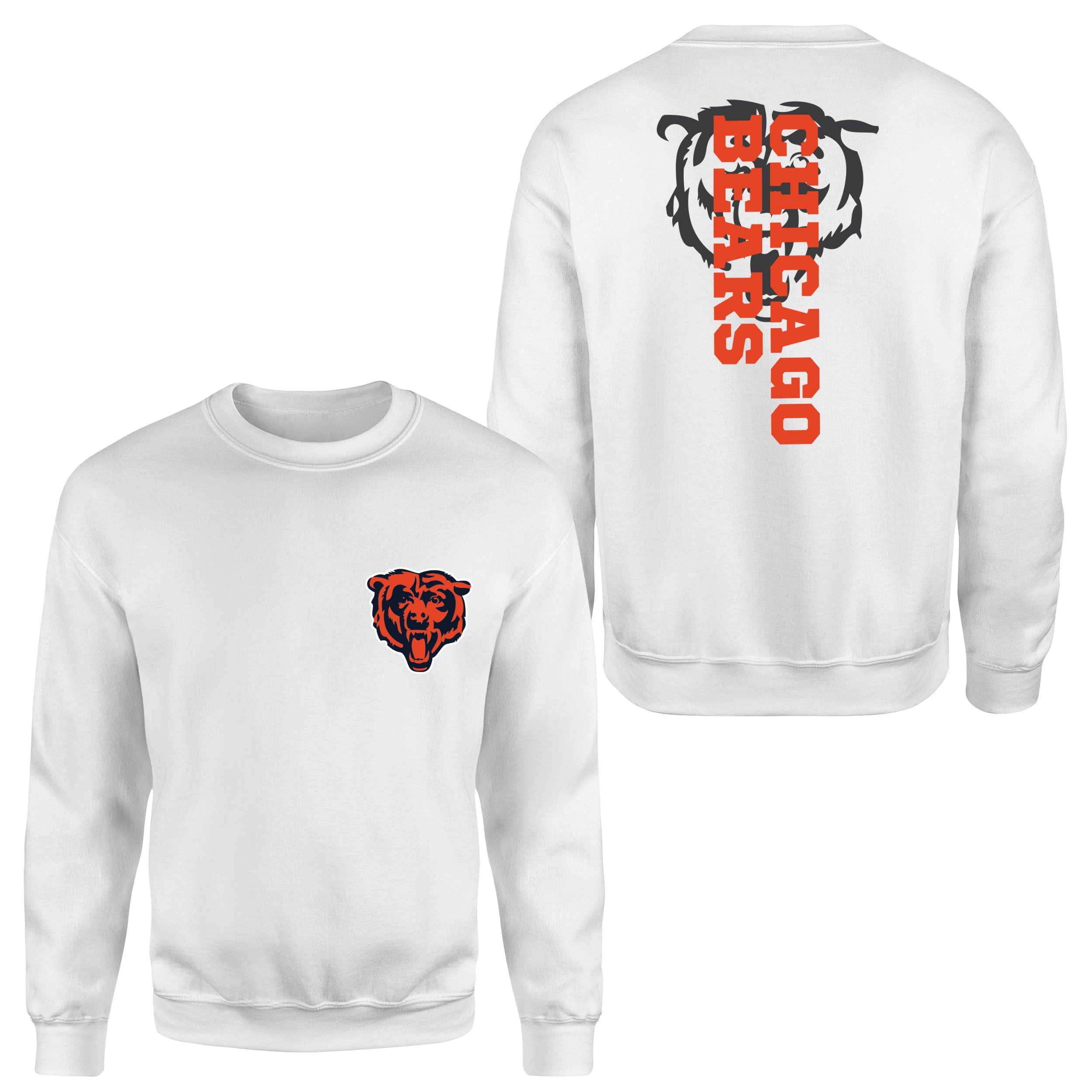 Chicago Bears NFL SE Sweatshirt M - Beyaz