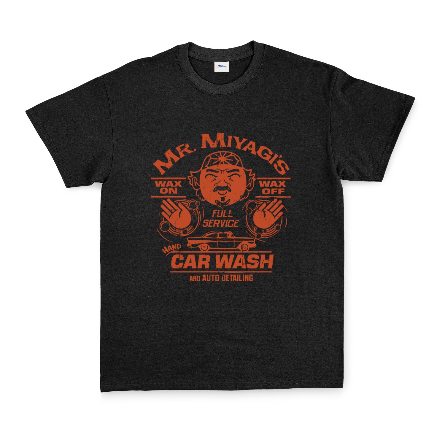 Mr. Miyagi Car Wash Tişört XL - Siyah