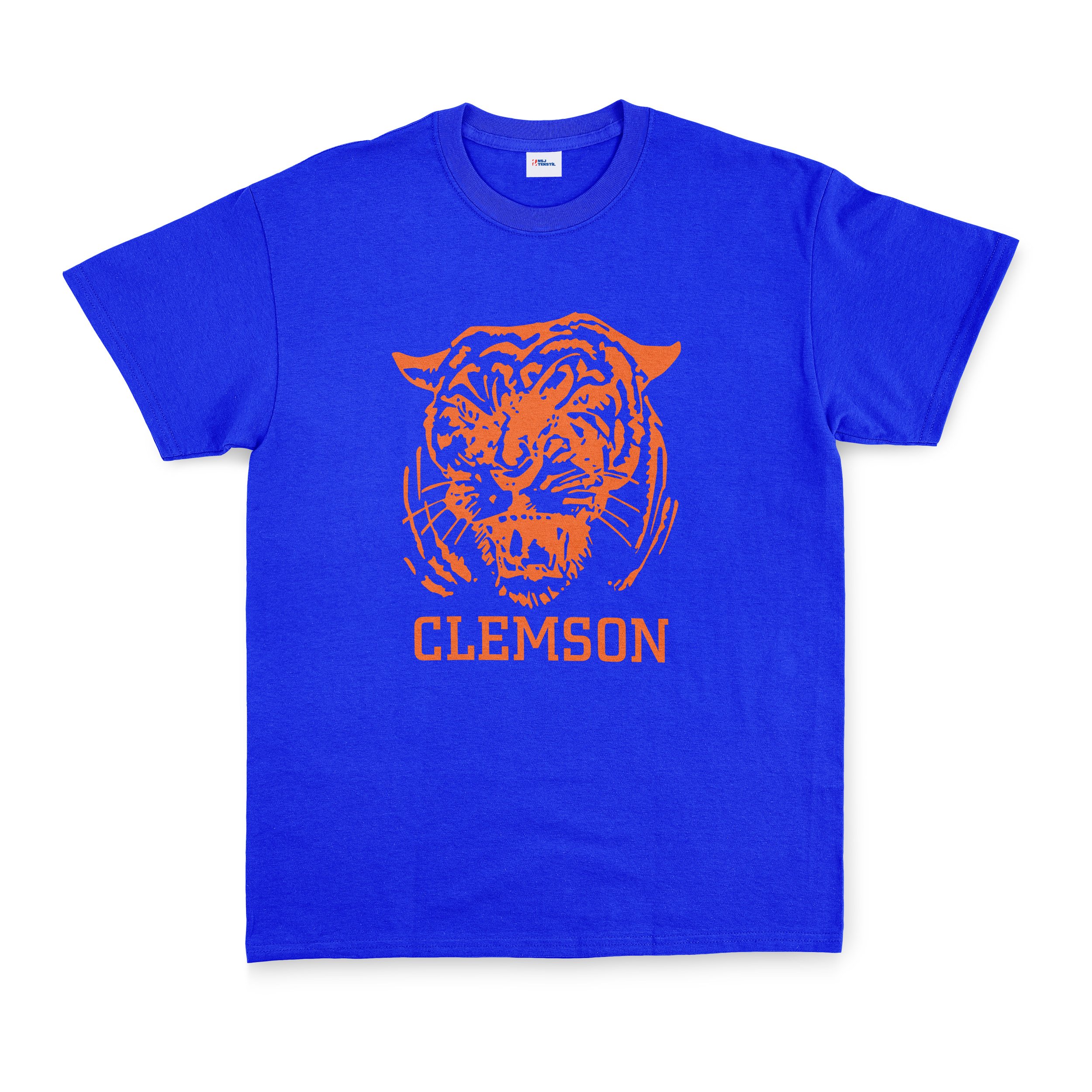 Clemson Tigers Tişört L - Mavi