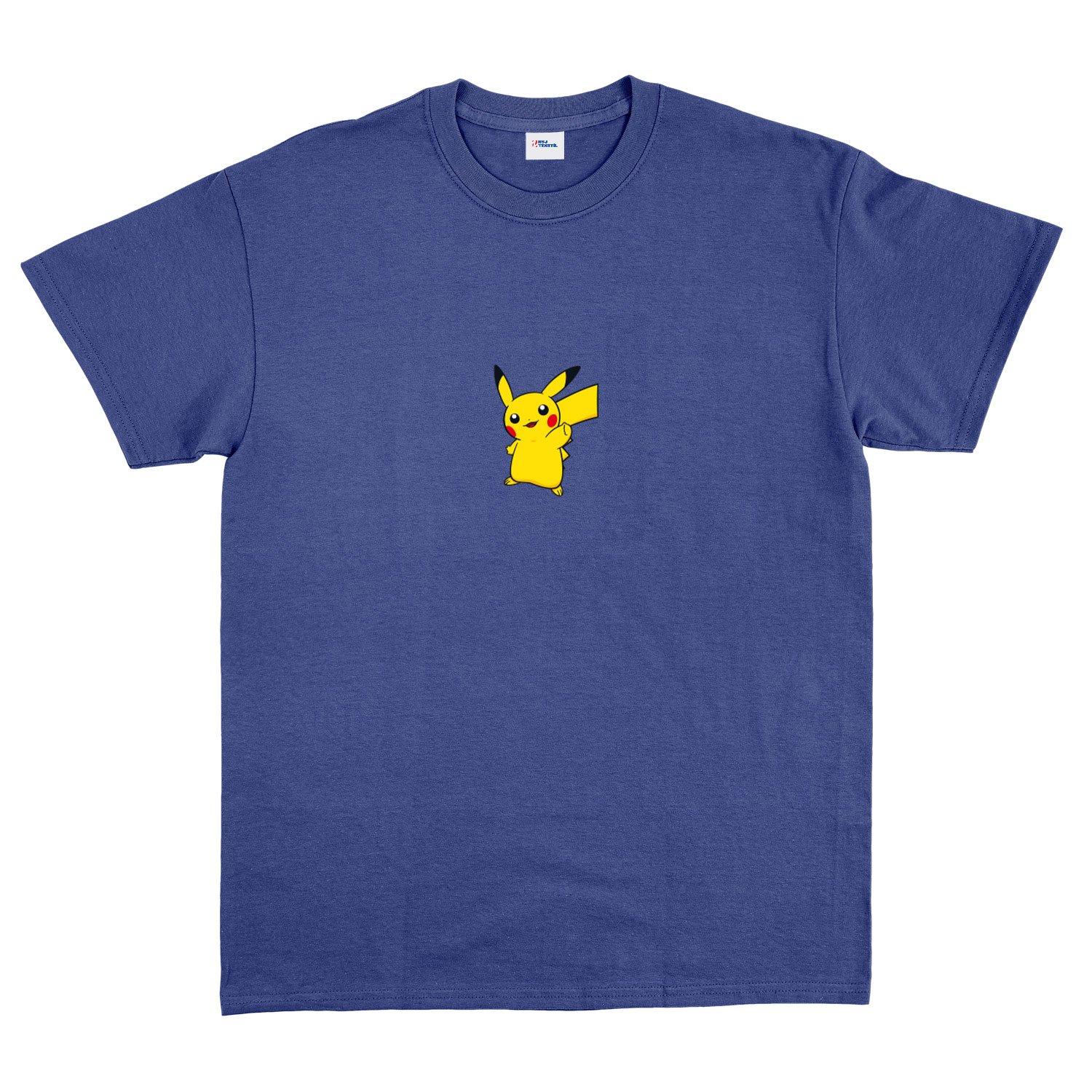 Pikachu Icon | Pokemon Tişört XL - İndigo Mavisi