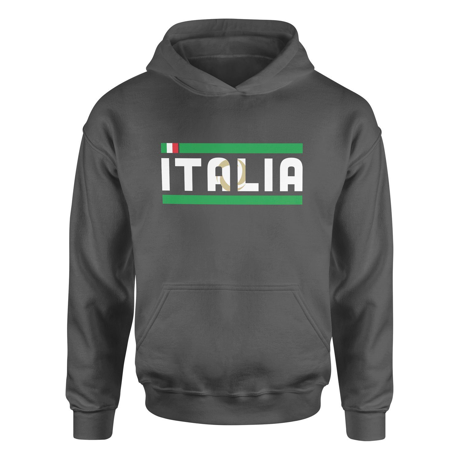 Italia Hoodie XL - Füme