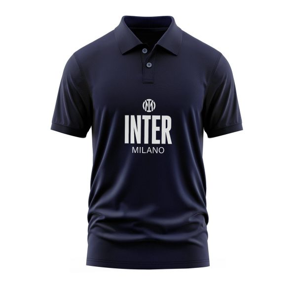 Inter Milan Polo Tişört XL - İndigo Mavisi