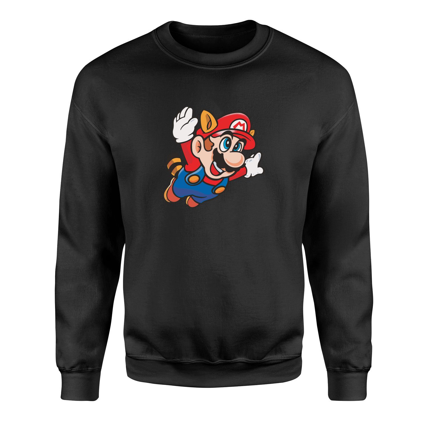 Super Mario Sweatshirt L - Siyah