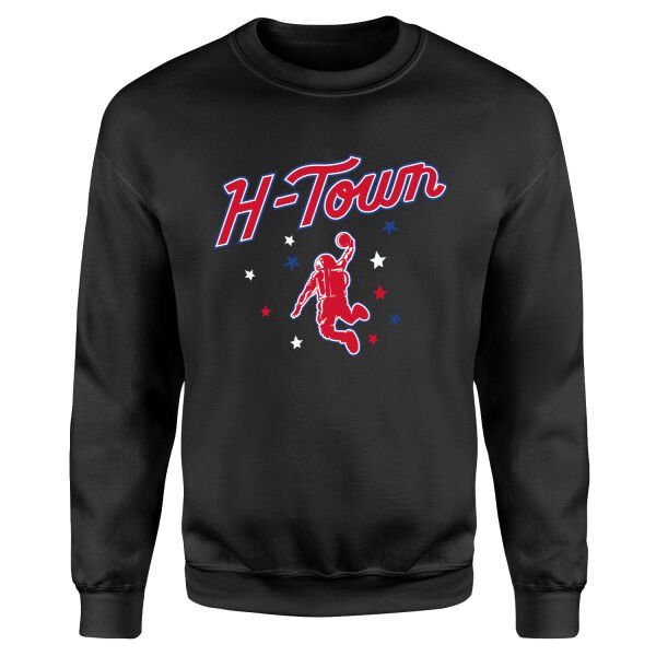 H-TOWN Rockets Sweatshirt M - Siyah