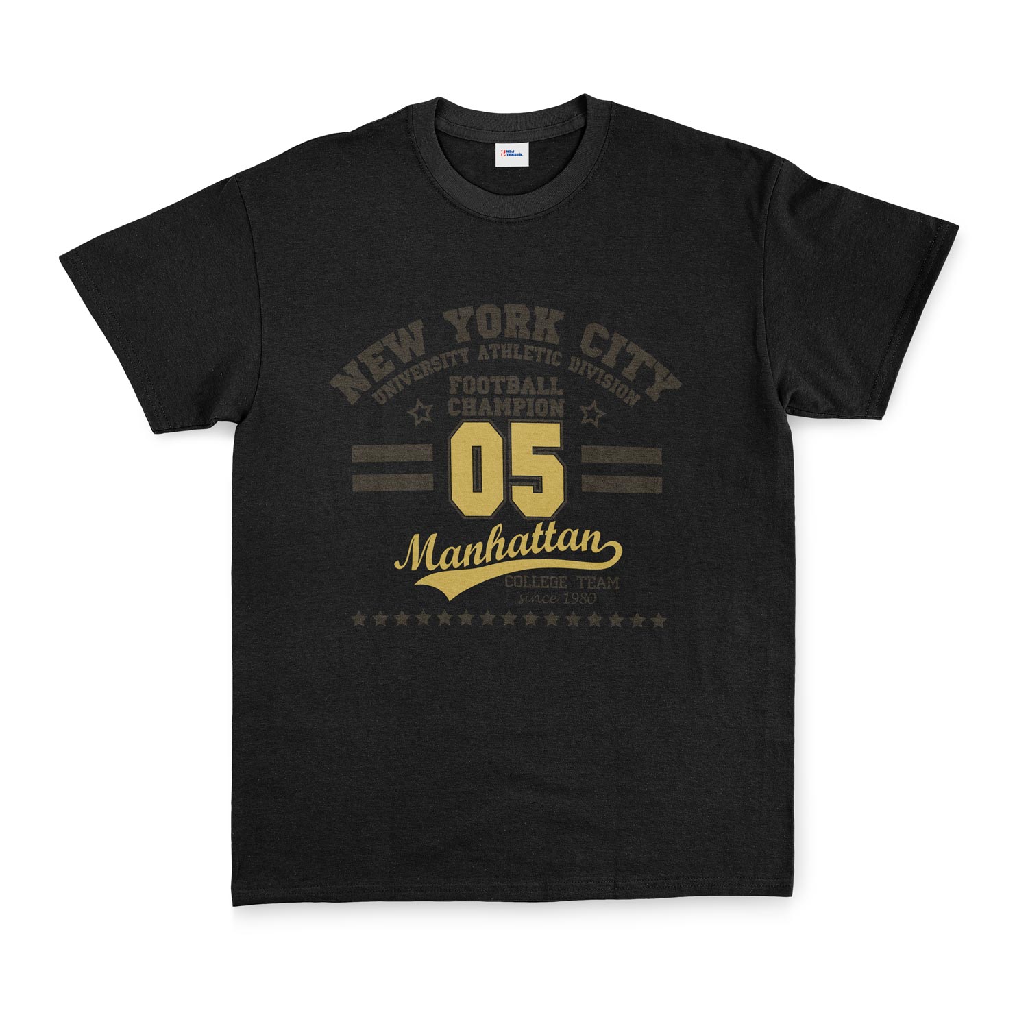 NYC UAD Champion Tişört S - Siyah