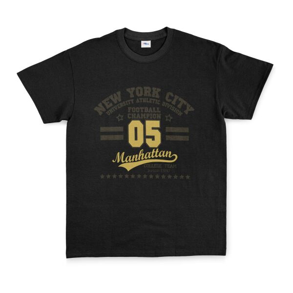 NYC UAD Champion Tişört S - Siyah