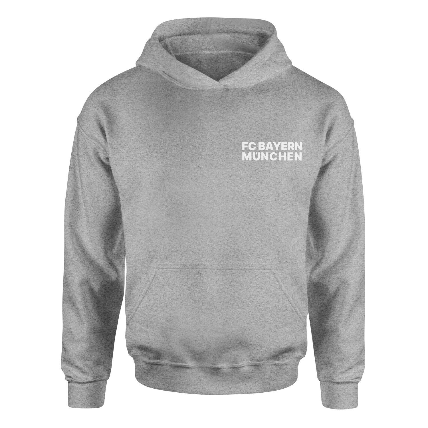 FC Bayern München Modern Hoodie M - Gri