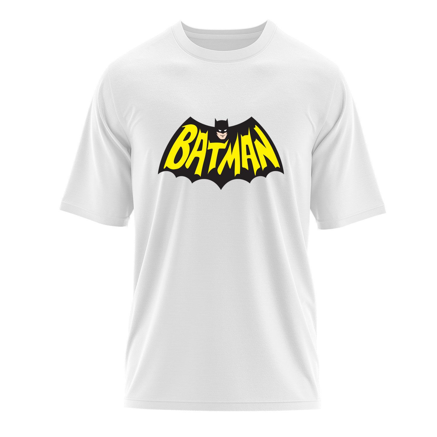Batman Oversize Tişört L - Beyaz