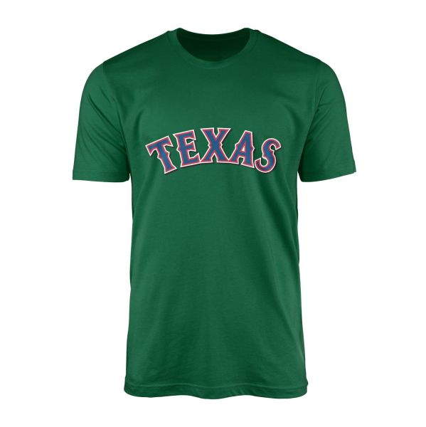 Texas Rangers Arch Tişört S - Nefti Yeşili