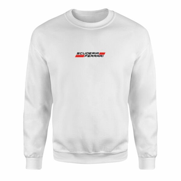 Scuderia Ferrari Team Sweatshirt L - Beyaz