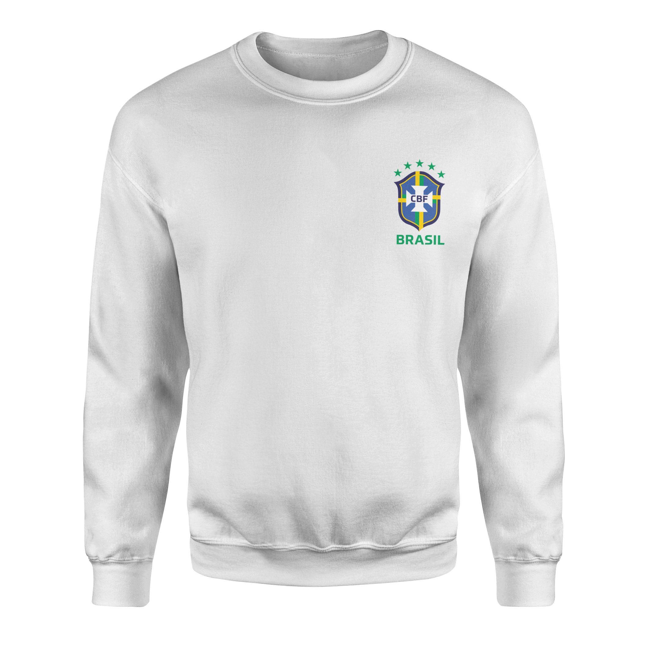 Brezilya Sweatshirt L - Beyaz