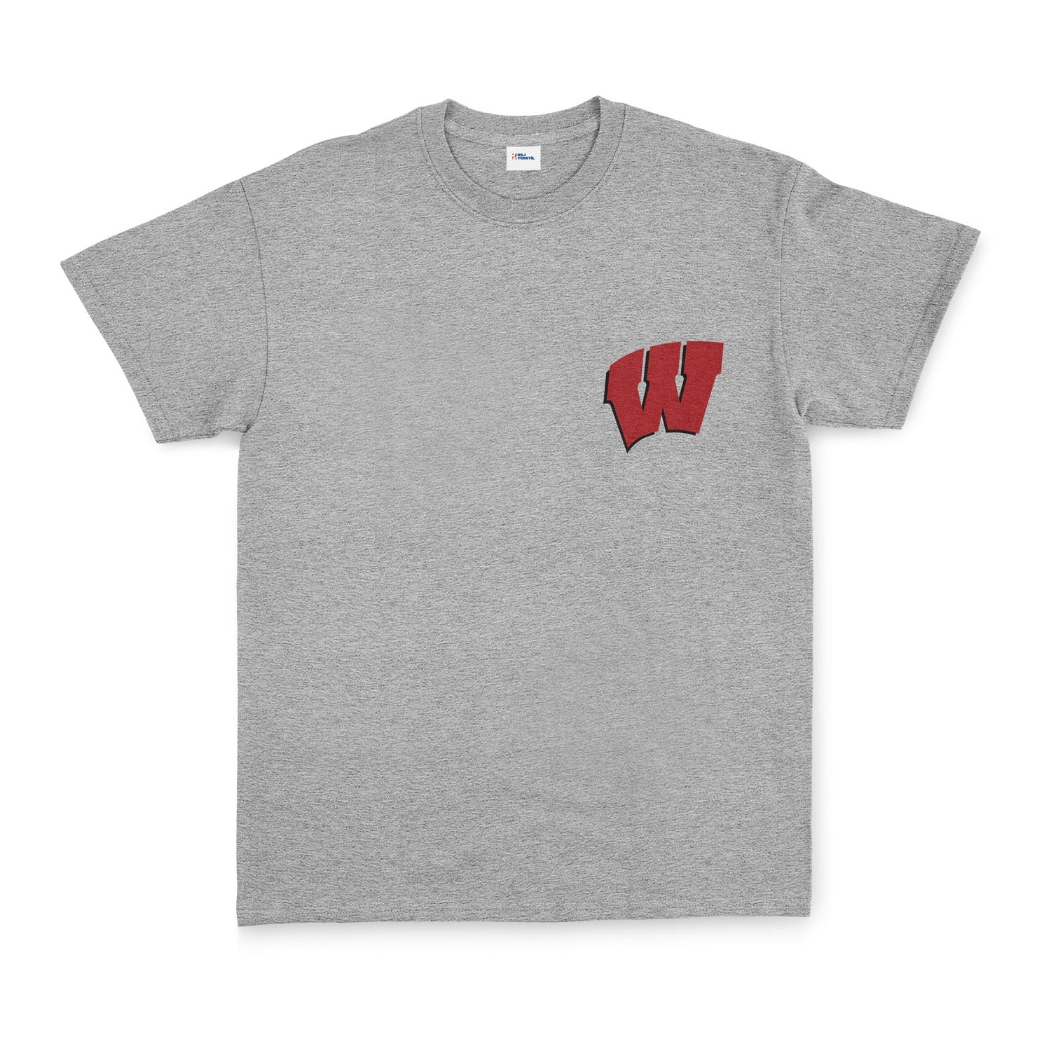 Wisconsin Badgers Tişört L - Gri