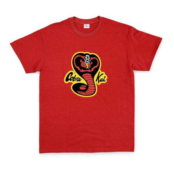 Cobra Kai Tişört XL - Kırmızı