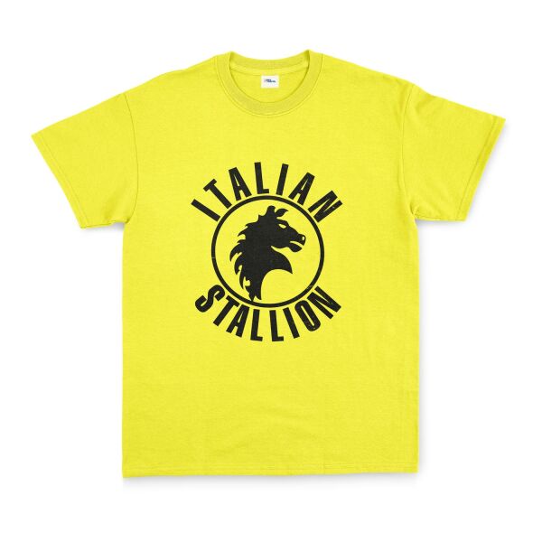 Italian Stallion Tişört XL - Sarı