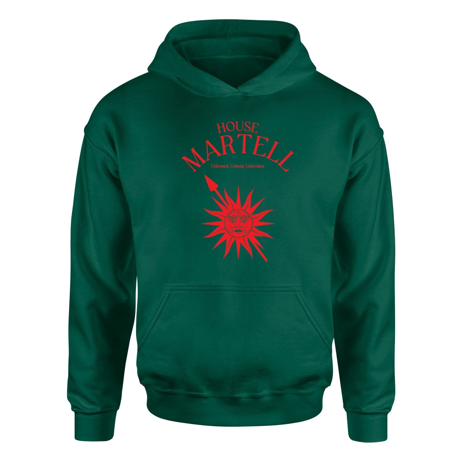 House Martell Hoodie M - Nefti Yeşili