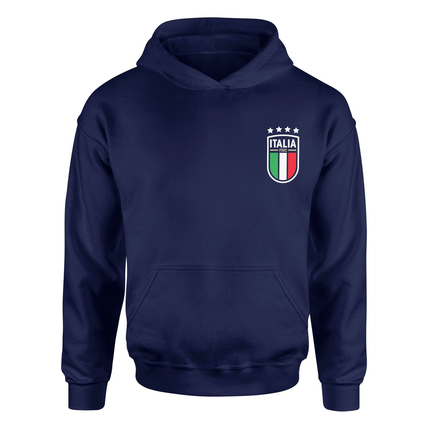 Italia Azzurri Hoodie XXL - İndigo Mavisi