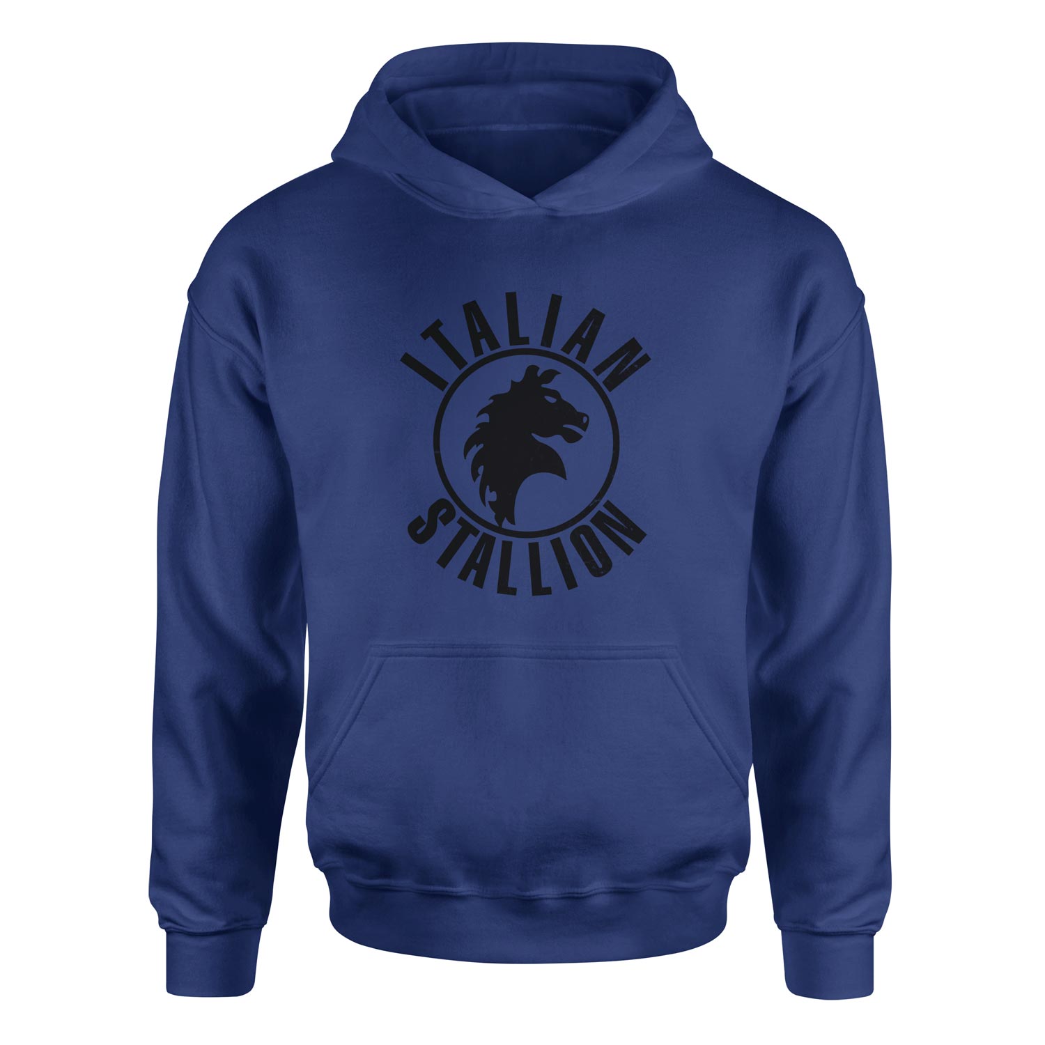 Italian Stallion Hoodie L - İndigo Mavisi