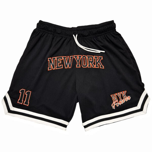 New York Siyah Basketbol Şortu