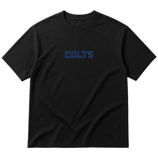 IN COLTS Iconic Oversize Tişört M - Siyah